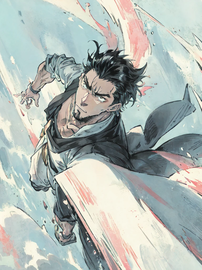 Magestic anime man