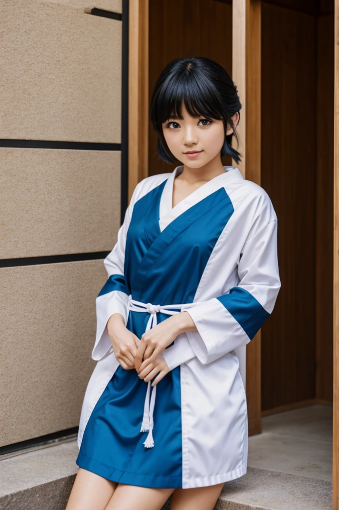 Fille nue style Genshin