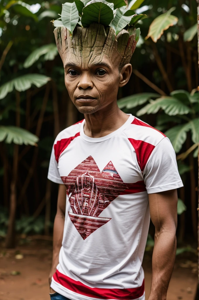 Groot in red and white striped t-shirt (Paraguay).
