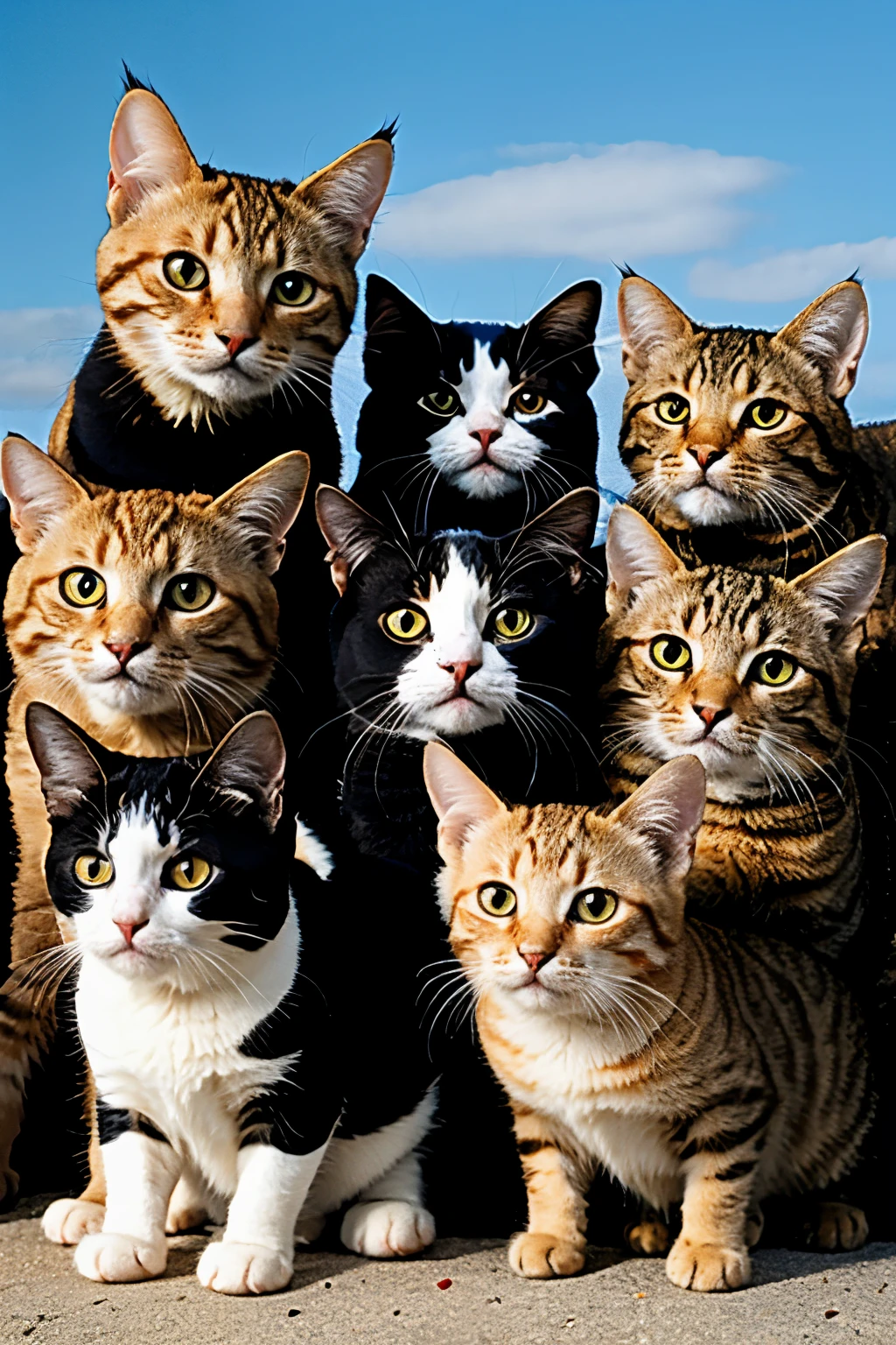 Cat army