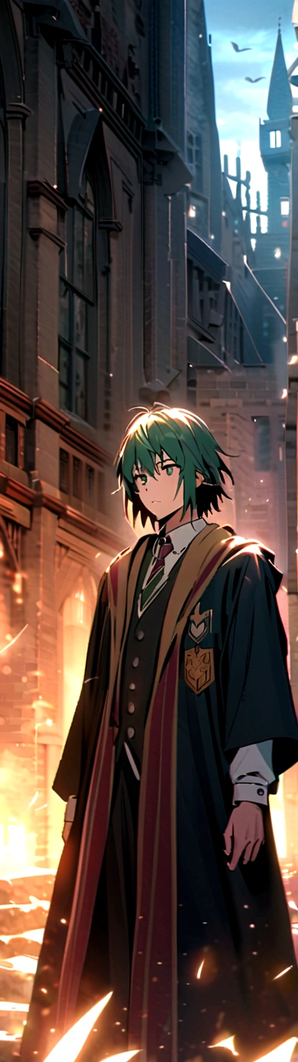 Namikaze minato as Hogwarts students