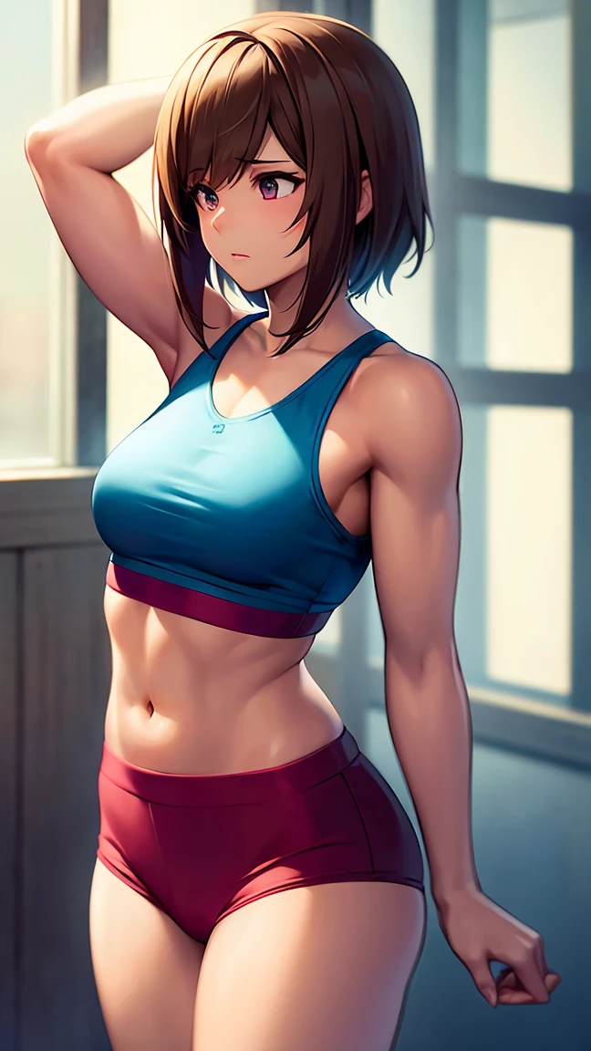 Muscle woman max caulfield  