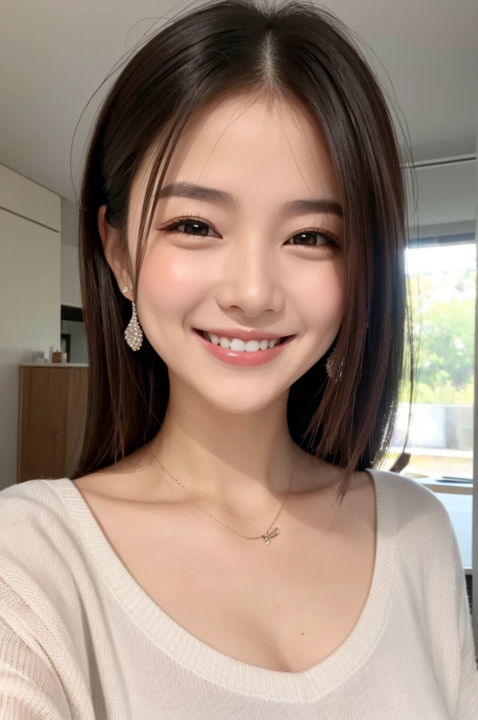 Beauty smile Face up