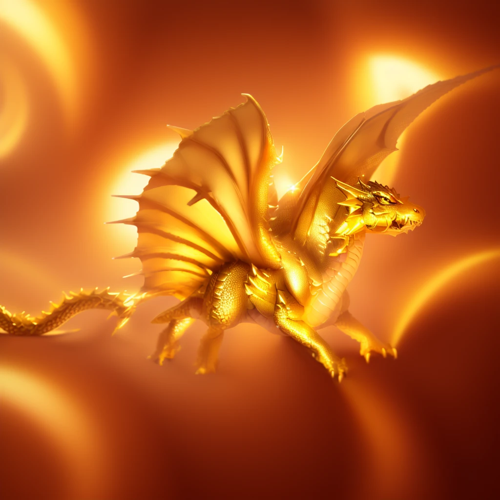 gold dragon, gold scales, baby dragon, cute
