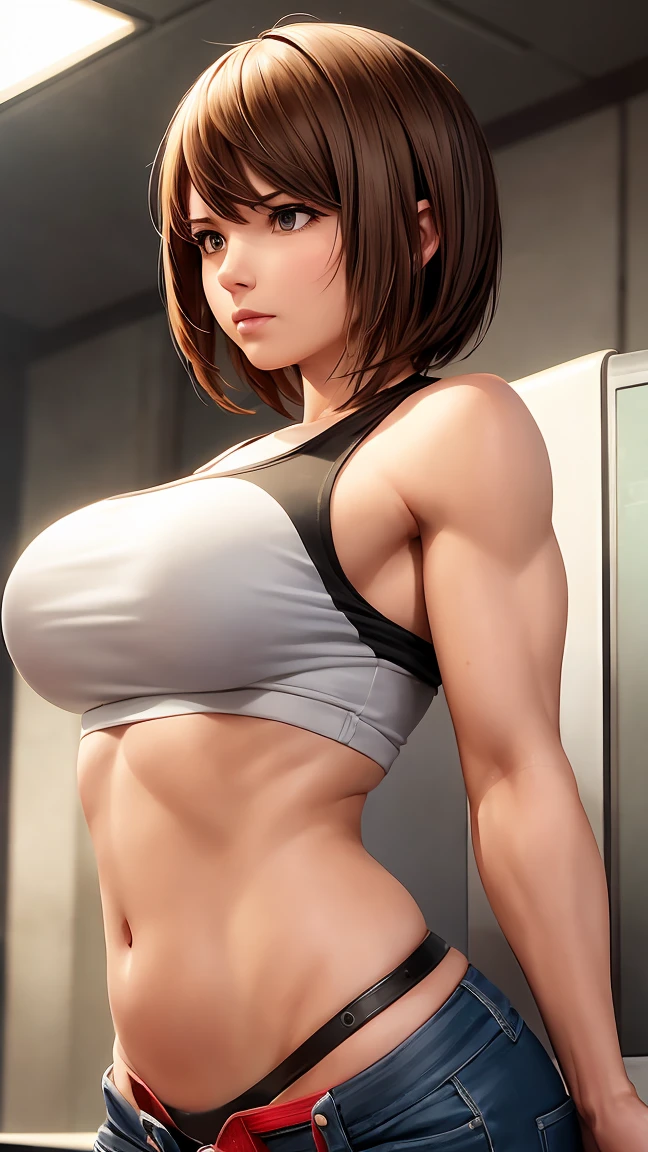Huge muscle woman max caulfield