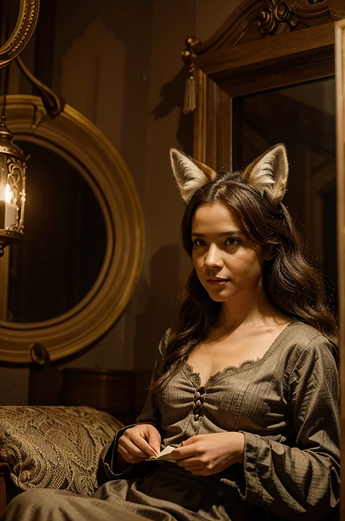 a fairy tale about a fox who was able to deceive God and turned into a man 