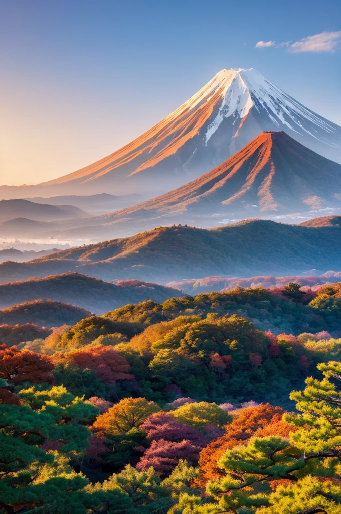 Fantastic Japan landscape