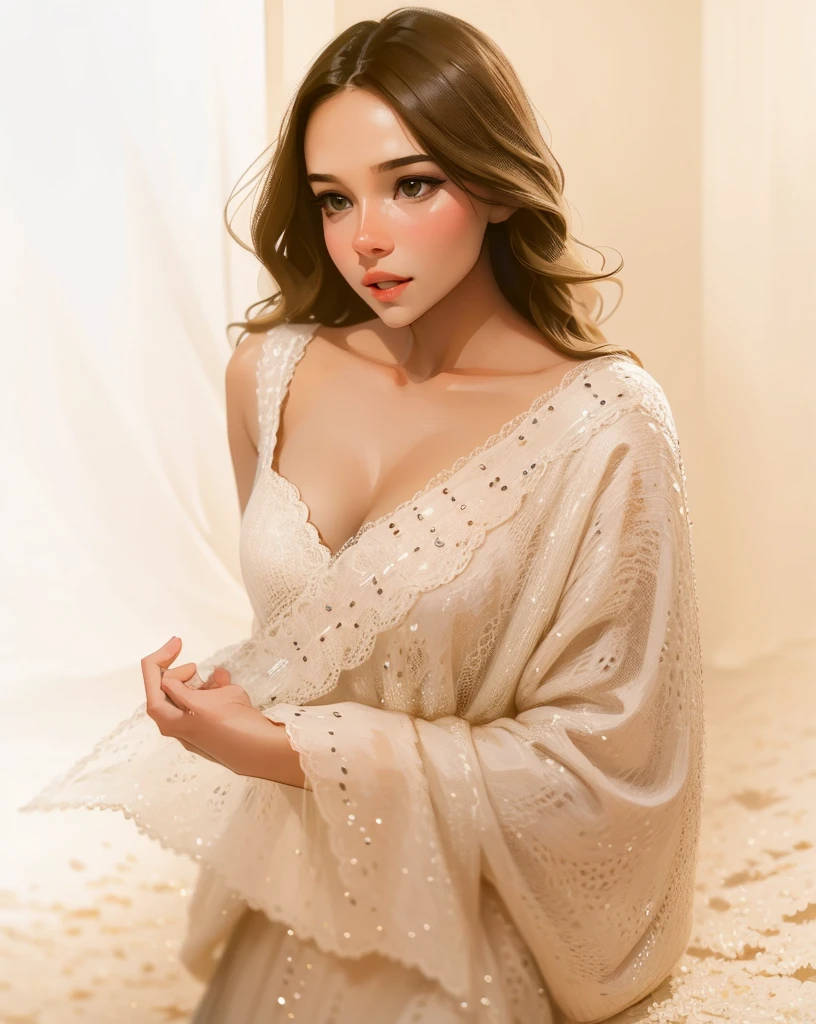((Best Quality, 8K, Masterpiece: 1.3)), Pretty, young woman, smooth skin