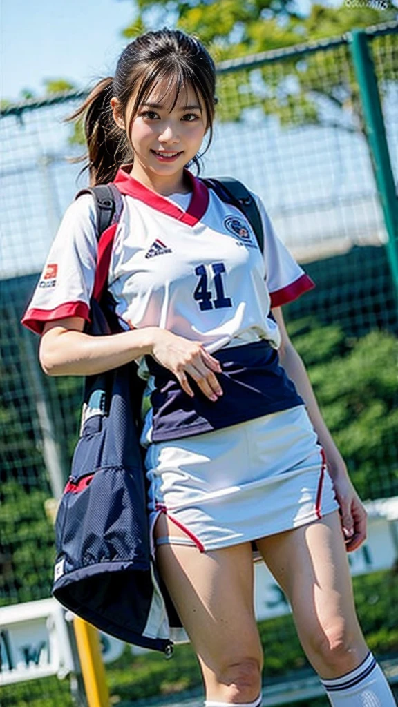 Japanese beauty volleyball uniform