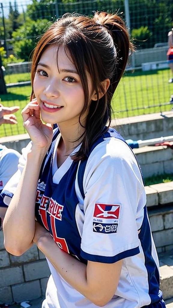 Japanese beauty volleyball uniform