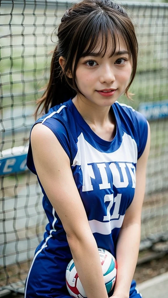 Japanese beauty volleyball uniform