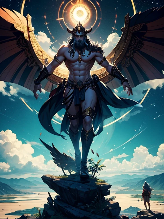 Various gods gathered around the world. 