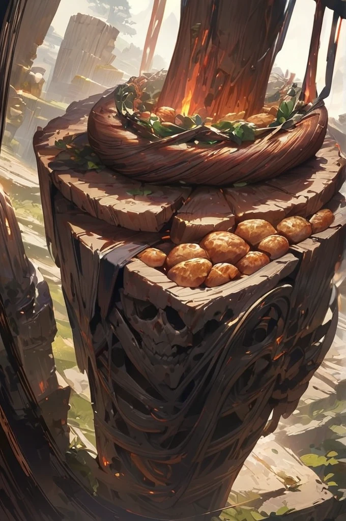 ((Best quality)), ((masterpiece)), (detailed), God's food