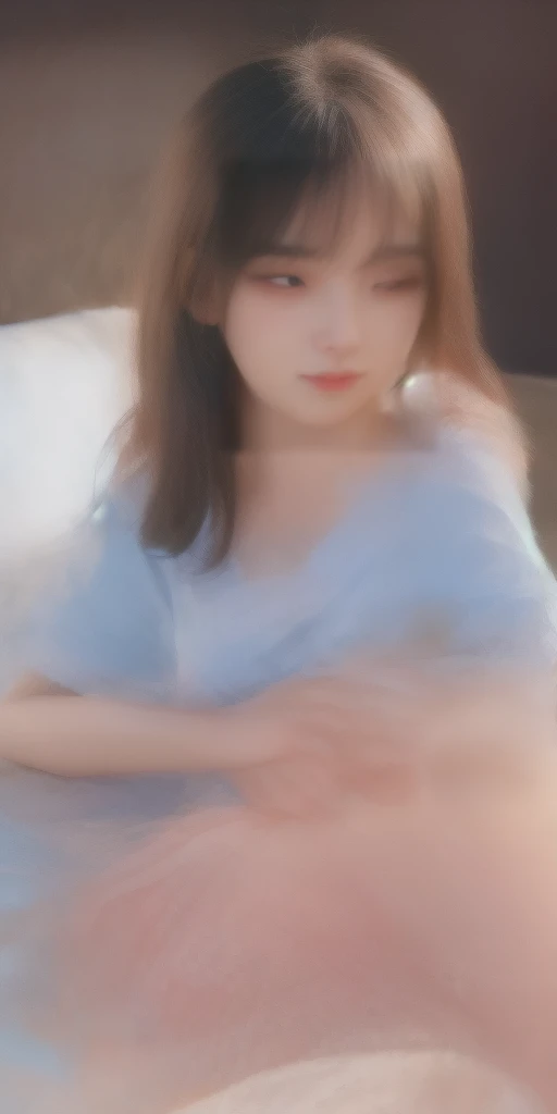 (lora:add_detail:1) (realistic:1.1), (photorealistic:1.1), (masterpiece:1.1), (best quality:1.1), RAW photo, highres, ultra detailed, High detail RAW color photo, professional photograph, masterpiece, best quality, realistic, real skin, 1girl, low_key, solo, lighting, long black hair, full body, lying on bed, in a well-lit room, beautiful detailed eyes, (detailed face:1.2), extremely beautiful face, beautiful young woman, wearing white short-sleeve blouse and light blue jeans, relaxed atmosphere, comfortable setting, lora:add_detail:1