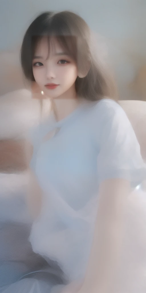 (lora:add_detail:1) (realistic:1.1), (photorealistic:1.1), (masterpiece:1.1), (best quality:1.1), RAW photo, highres, ultra detailed, High detail RAW color photo, professional photograph, masterpiece, best quality, realistic, real skin, 1girl, low_key, solo, lighting, long black hair, full body, lying on bed, in a well-lit room, beautiful detailed eyes, (detailed face:1.2), extremely beautiful face, beautiful young woman, wearing white short-sleeve blouse and light blue jeans, relaxed atmosphere, comfortable setting, lora:add_detail:1