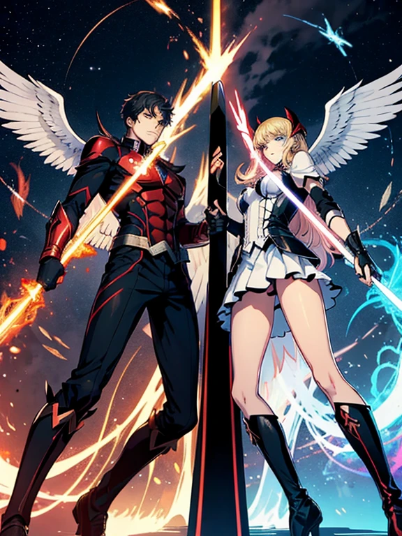 God VS Satan Blake God and Archangel VS Satan and Lucifer
