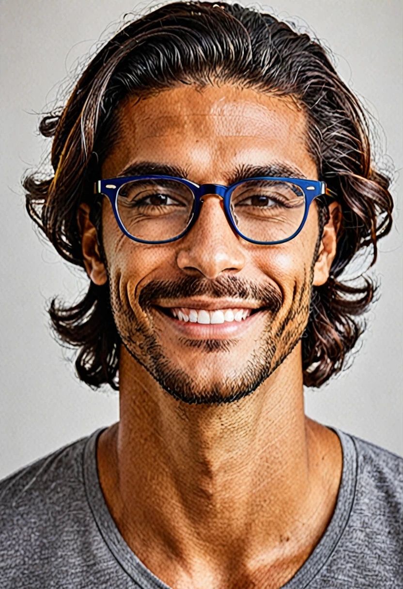 Brazilian men with glasses