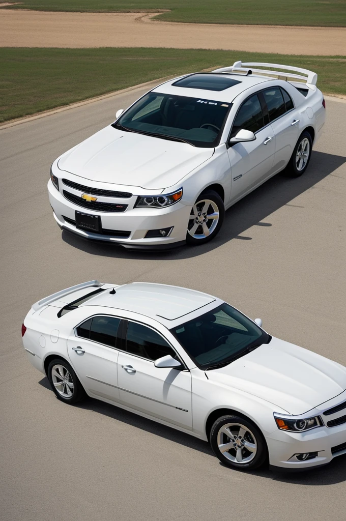 Chevrolet Malibu 2012 white with wing doors