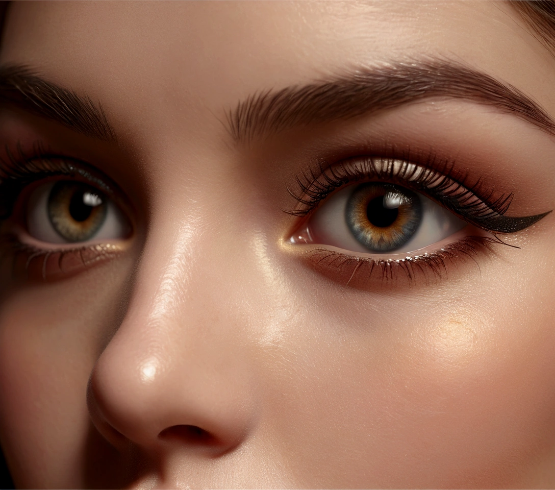 a nude woman with beautiful detailed eyes, beautiful detailed lips, extremely detailed eyes and face, long eyelashes, photorealistic, 8k, highres, masterpiece, ultra-detailed, realistic, photo-realistic, hyperrealistic, elegant, sensual, erotic, dramatic lighting, warm color tones, cinematic, highly detailed, intricate details, volumetric lighting, exquisite