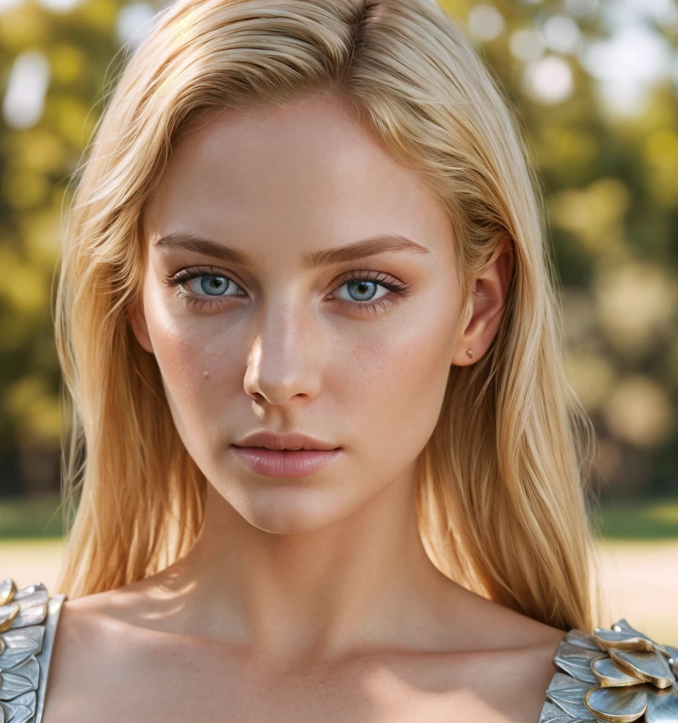 angel, armor gold (masterpiece, best quality, high resolution:1.4), 1girl, angel, skin pores texture, Hair blonde, HD , Photography, movie, cinematic, full Body, Realistic, (8k, RAW photo, best quality, masterpiece:1.2), (realistic, photo-realistic:1.33), best quality, detailed eyes blue, cute,natural lighting, depth of field, film grain, wrinkled skin, sharp, detailed and realistic portrait of a woman ,(freckles:0.5)