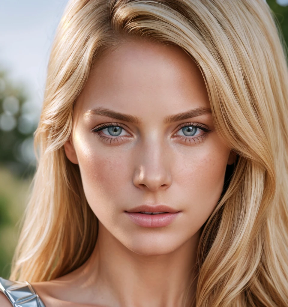 angel, armor gold (masterpiece, best quality, high resolution:1.4), 1girl, angel, skin pores texture, Hair blonde, HD , Photography, movie, cinematic, full Body, Realistic, (8k, RAW photo, best quality, masterpiece:1.2), (realistic, photo-realistic:1.33), best quality, detailed eyes blue, cute,natural lighting, depth of field, film grain, wrinkled skin, sharp, detailed and realistic portrait of a woman ,(freckles:0.5)