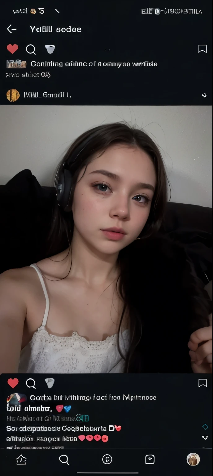 Young white girl showing her pussy.