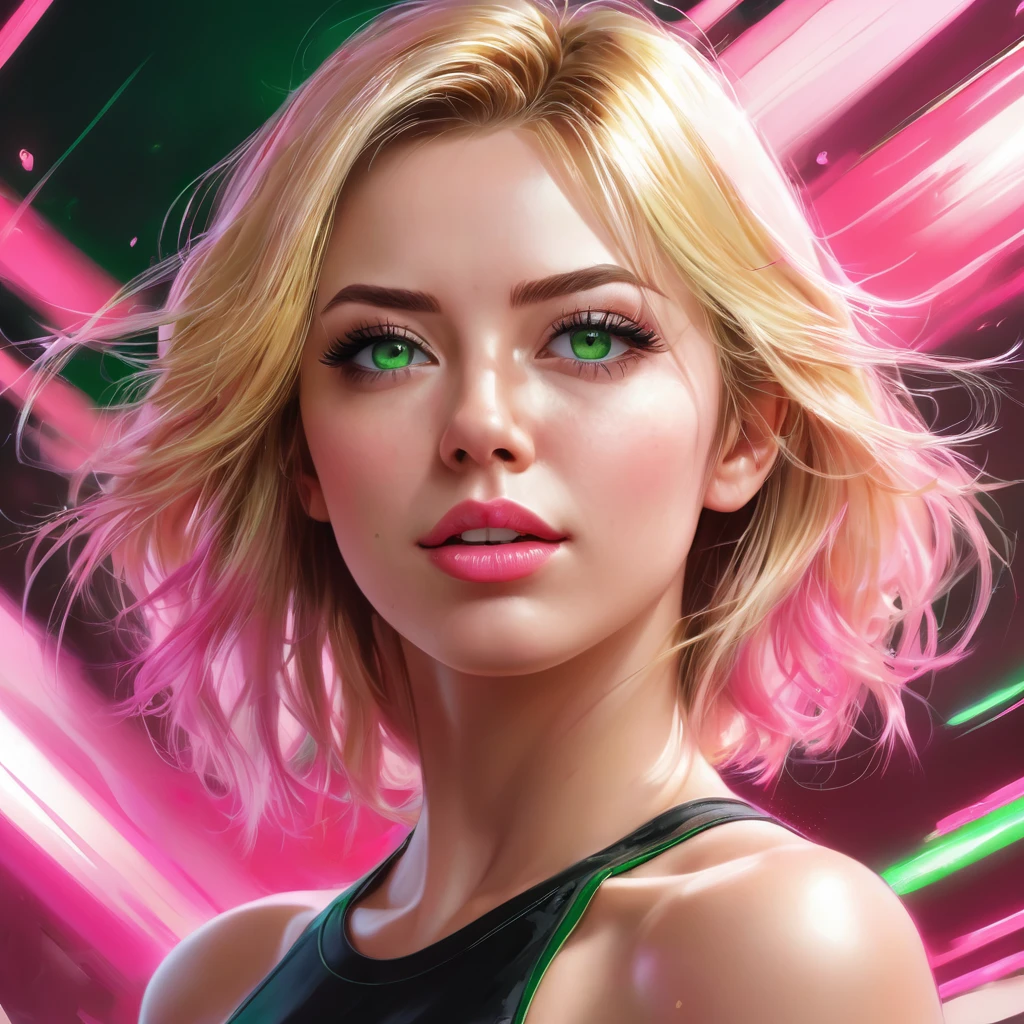Oral rape of the woman blonde hair green eyes and pink batm and a black top, realistic art style, RossDraws portrait, Artgerm portrait, Anime realistic artstyle, 4K realistic digital art, 4K realistic digital art, 8K Artgerm Bokeh, DeviantArt Artstation CGScosiety, ArtGerm extremely detailed, made with anime painter studio, RossDraw digital painting, (cum on face:1.3), (cum on black top: 1.3)