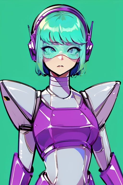 empty eyes,Robotized woman,robot transformation