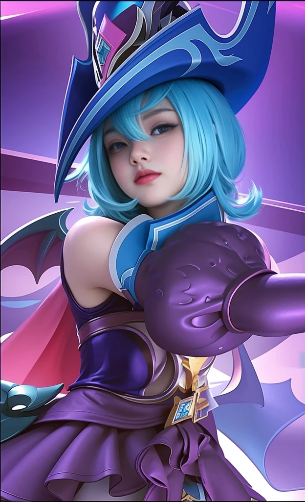 best quality, tmasterpiece,Ultra-high resolution,Clear face,(Reality:1.4),ferpect lighting,(upper body shot), (photorealistic:1.50), anime wallpaper, Guviz style artwork, cover-up fantasy up to magic , by Yang J, Guviz, beautiful artwork illustration, beautiful digital artwork, beautiful digital illustration, Li Song, beautiful anime portrait, art style in Beauvot,