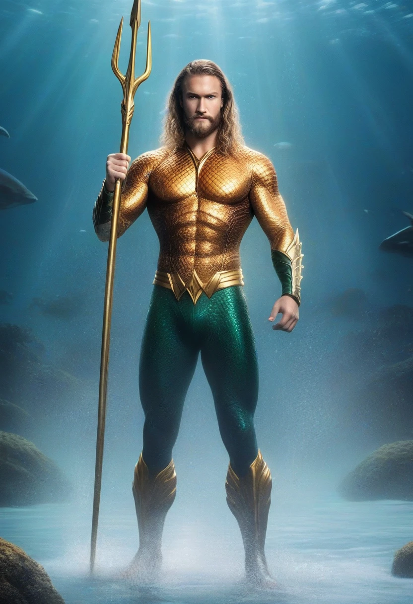 Glen Powell as Aquaman