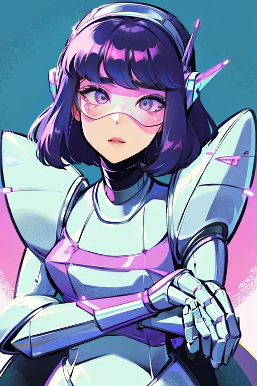 empty eyes,Robotized woman,robot transformation 