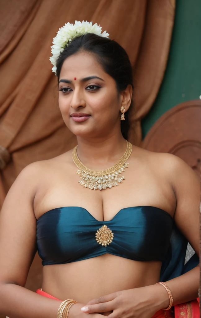 Foto RAW, photorealistic, photography, full body shot, 50 years old Woman, master shot, perfect eyes, goddess like beauty, pierced eyes, perfect thick chubby mallu Desi aunty bhabhi, Wearing a Stanapatta, a chest-band.Saree model, model Photography, Indian saree shoot, Indian traditional wear advertising photography, traditional wear brand shoot, face of Indian actress Sonakshi Sinha, masterpiece, realistic, realism, incredible details, pleasure, photorealism, detailed skin, skin pores, high contrast, photorealistic Artstation 8k HD digital art trend of high definition and detailed realistic skin texture, ultra detail, realistic skin texture, armature, best quality, ultra high definition, (photorealistic:1.4),, high resolution, detail, raw photo, sweat, Re sharp, by Lee Jefferies Nikon D850 Film Stock Photo 4 Kodak Portra 400 Camera F1.6 Lens Rich Color Ultra Real Realistic Realistic Textures Dramatic Lighting Unreal Engine Trending at Art Station Cinestill 800,(pele altamente detalhada: 1.2), 8k UHD, DSLR, soft-lighting, alta qualidade, grain of film, Fujifilm XT3,she didn't like to wear blouse or bra, she is happy to wear only saree, she hates blouse or bra, detailed hairy armpits, hyper realistic skin, skin pores, sweat, veins,