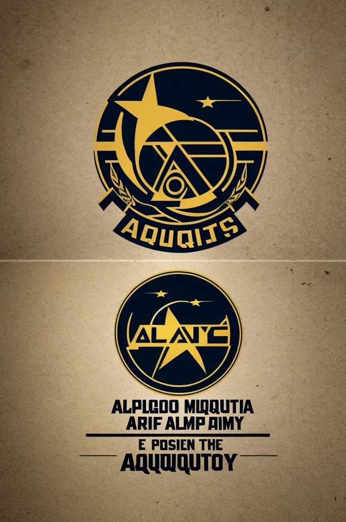 Make me a logo for alpaquitas army