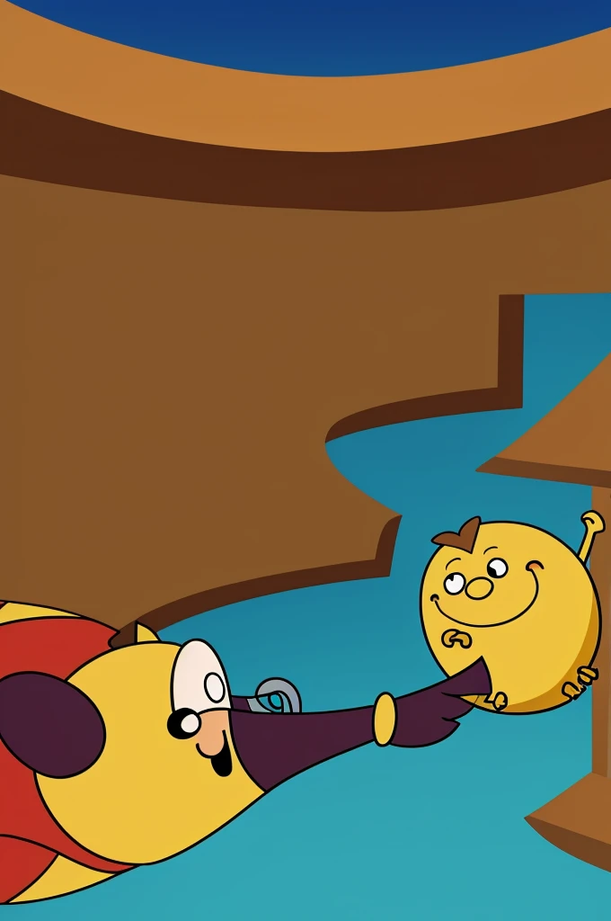 An animated cartoon in Spanish that talks about the importance of will and deliberation