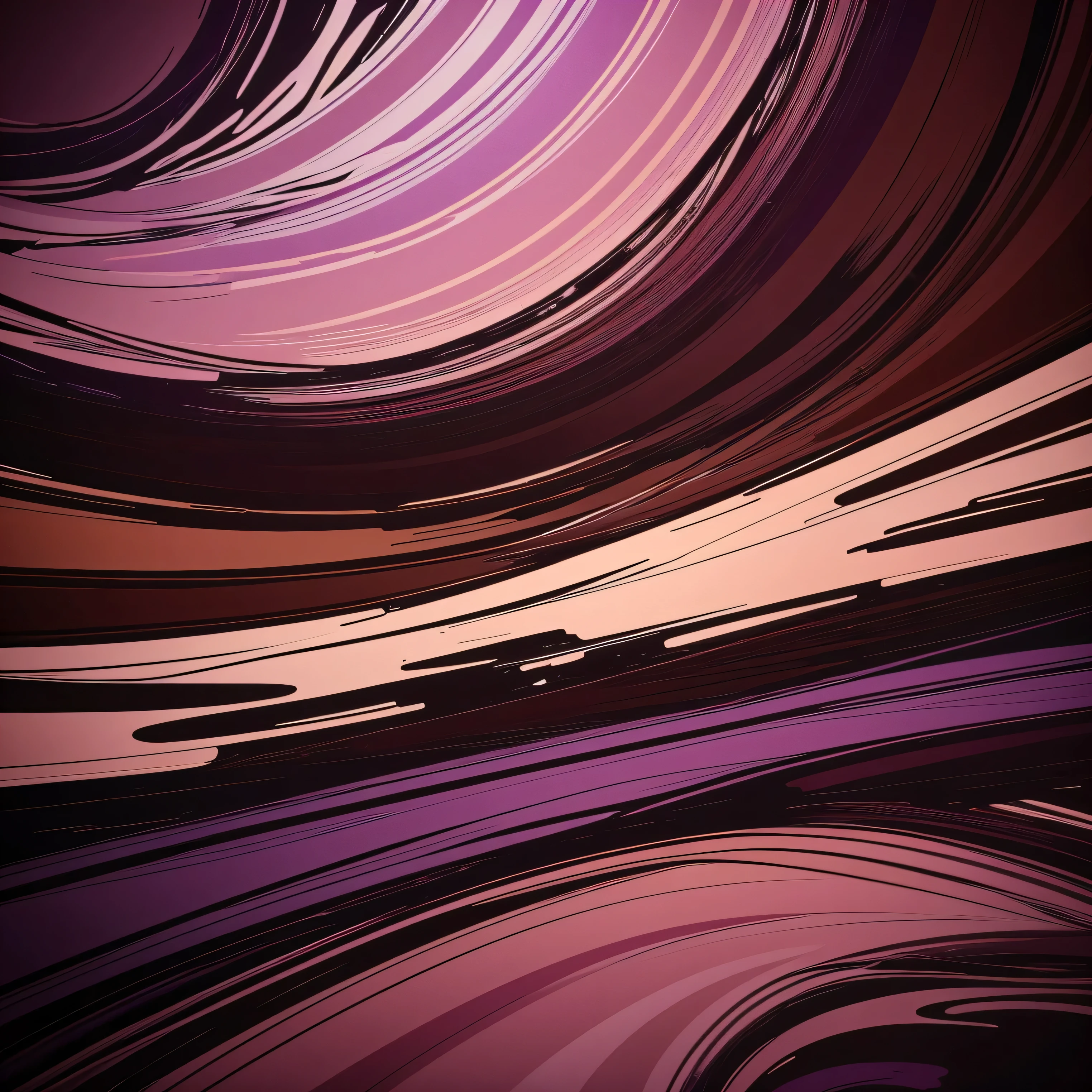 (abstract :1.3), brown and violet colors art design, ideal for stickers, t-shirts, posters, thick wide brush strokes