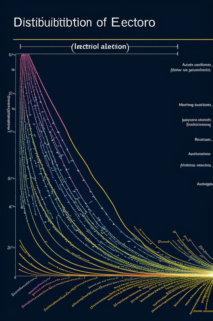 Distribution of electrons by levels that is related to nature 