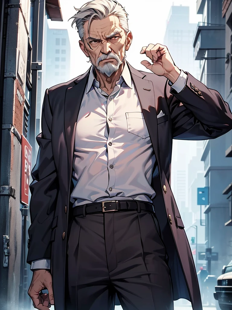 fuck with old man