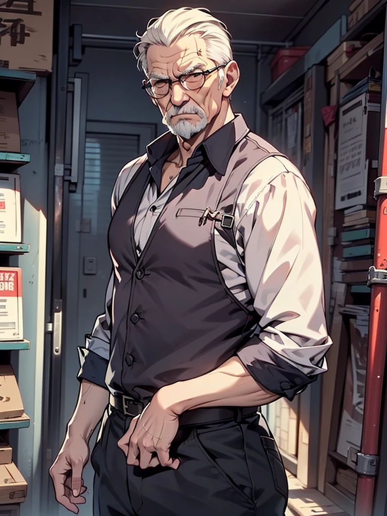 fuck with old man