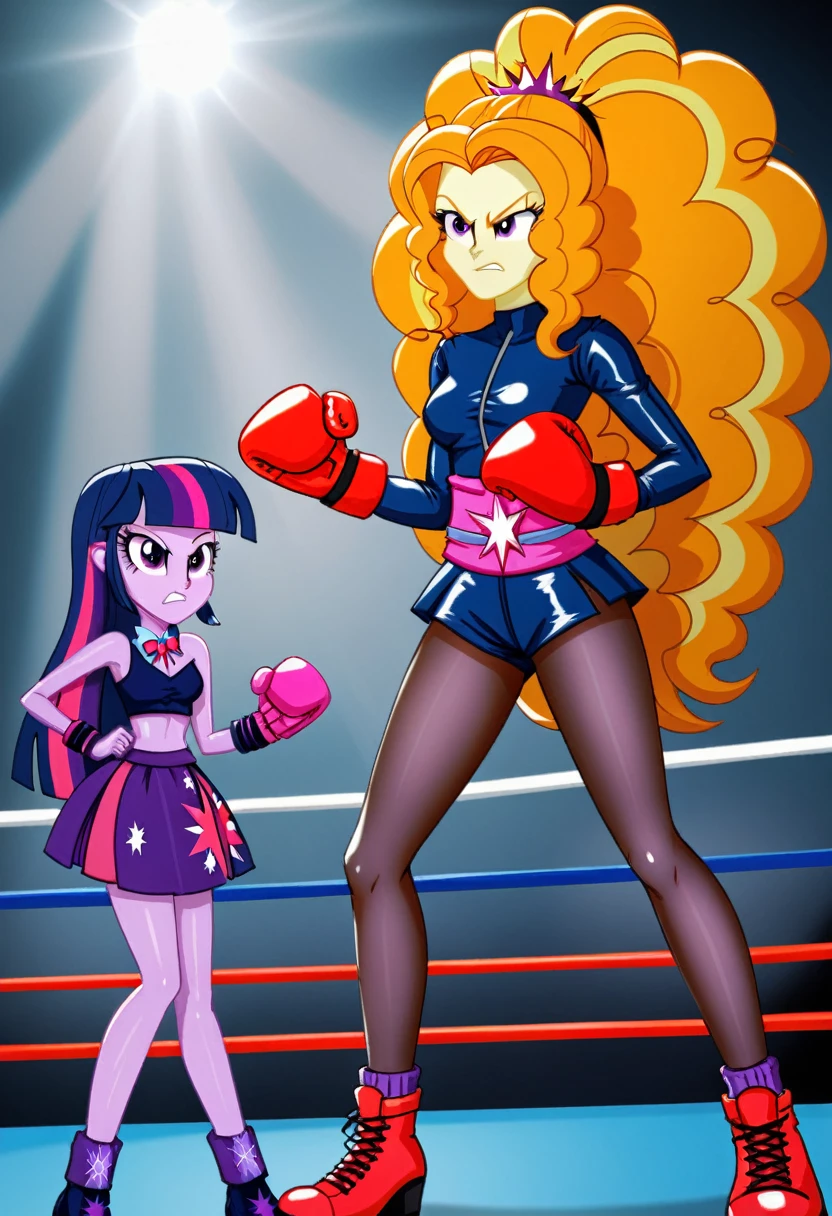 Eqg Twilight sparkle bodystocking boxing adagio . Angry