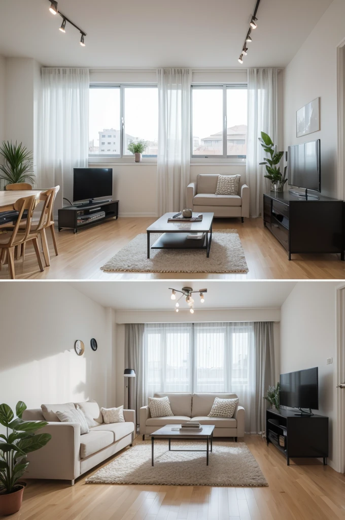 Create images of an apartment for sale