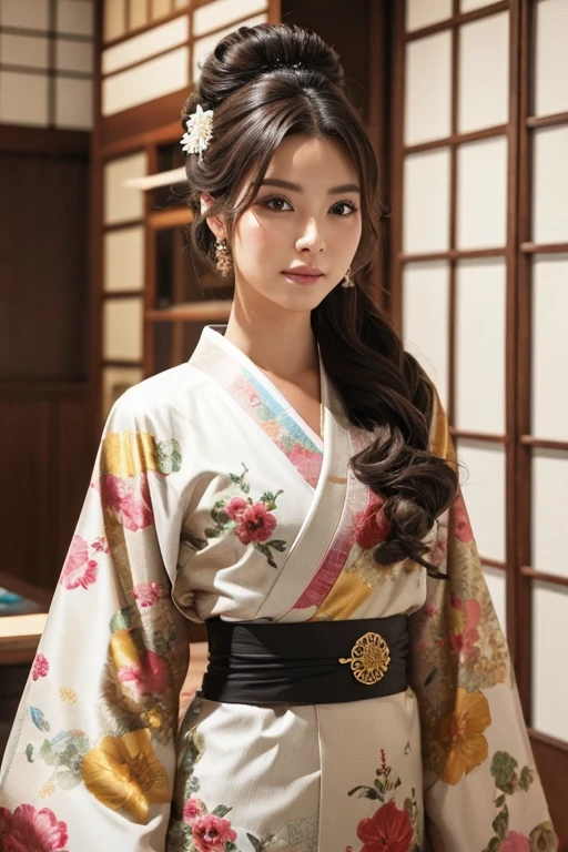 Hairstyles that go well with kimonos