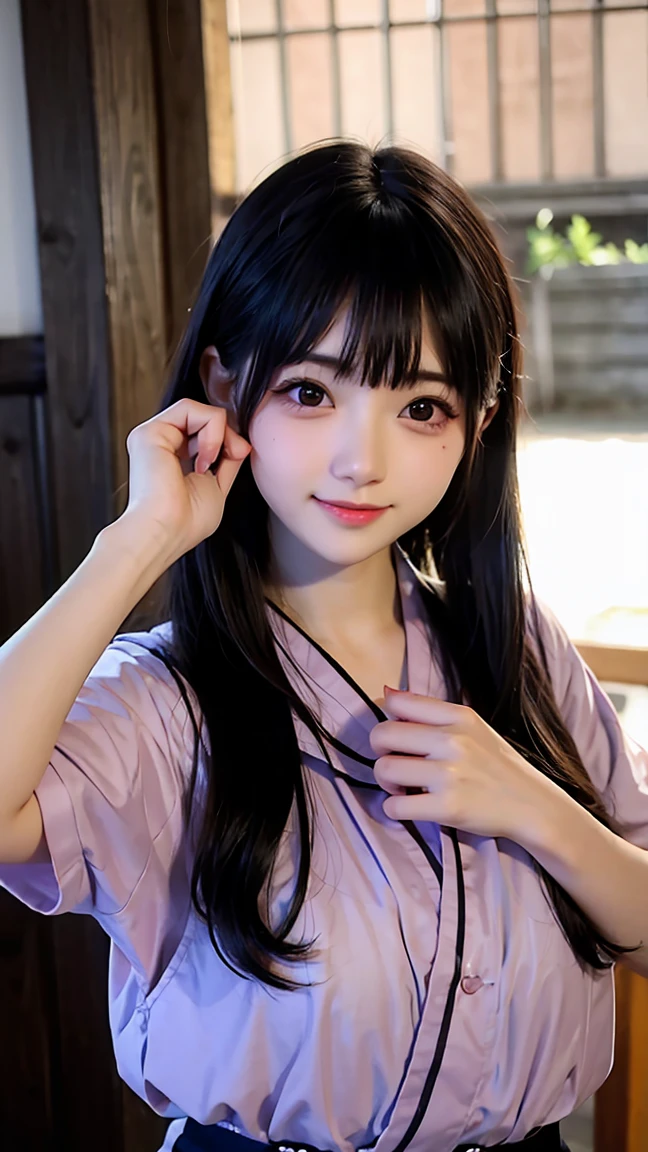 Cute girl japan face big eyes