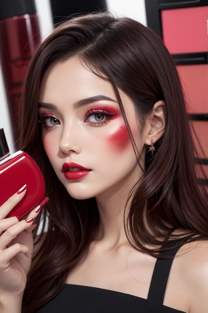 red makeup products