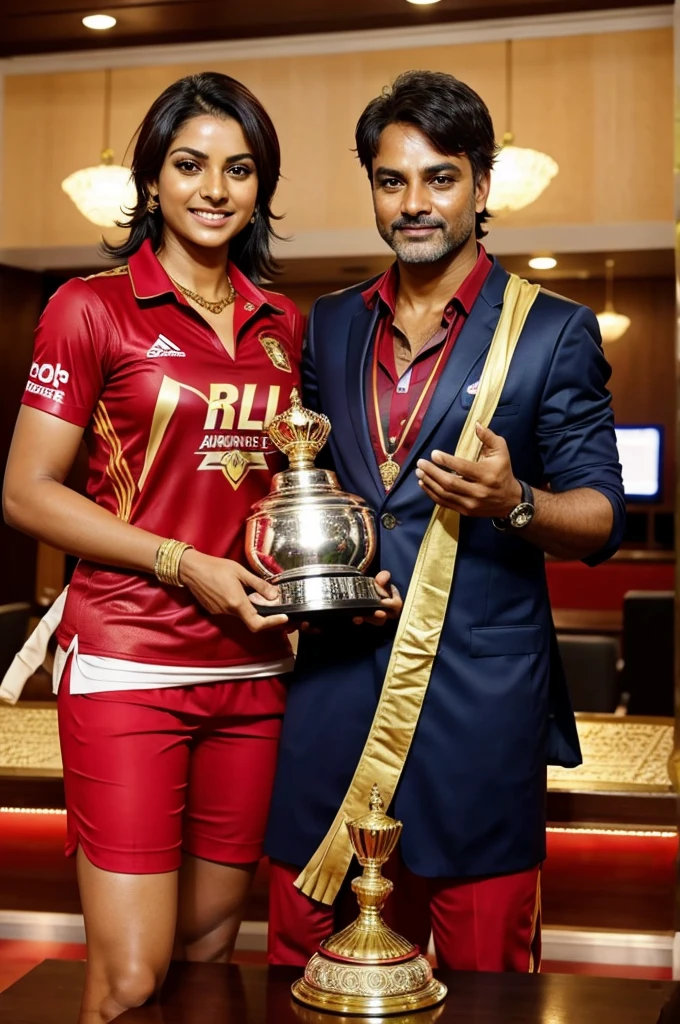 RCB won IPL trophy 