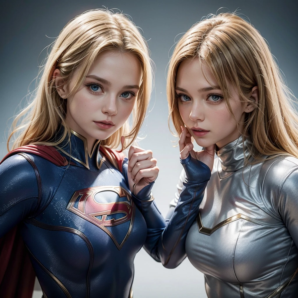 Supergirl versus Power Girl
