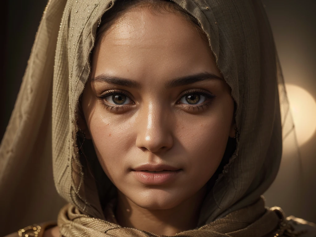 a muslim girl, beautiful detailed eyes, beautiful detailed lips, extremely detailed eyes and face, long eyelashes, hijab, islamic, modest, thoughtful expression, serene, peaceful, (best quality,4k,8k,highres,masterpiece:1.2),ultra-detailed,(realistic,photorealistic,photo-realistic:1.37),HDR,UHD,studio lighting,ultra-fine painting,sharp focus,physically-based rendering,extreme detail description,professional,vivid colors,portrait,warm color tones,soft lighting