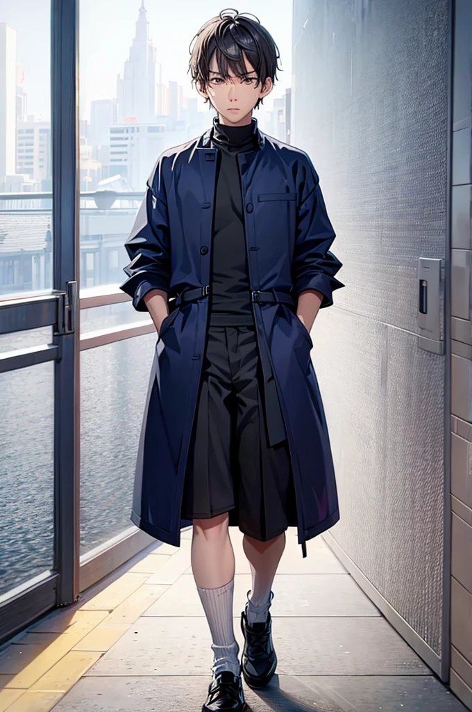 boy, , just in socks, Unclothed