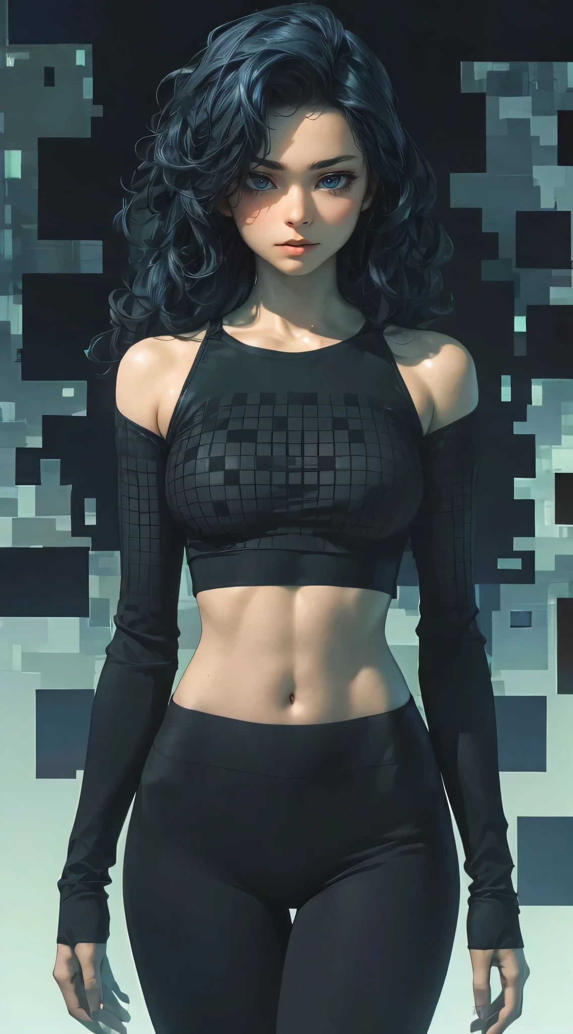 (best quality, 4k, 8k, highres, masterpiece:1.2), ultra-detailed, (realistic, photorealistic, photo-realistic:1.37), beautiful, huge breasts, wide hips, gorgeous eyes