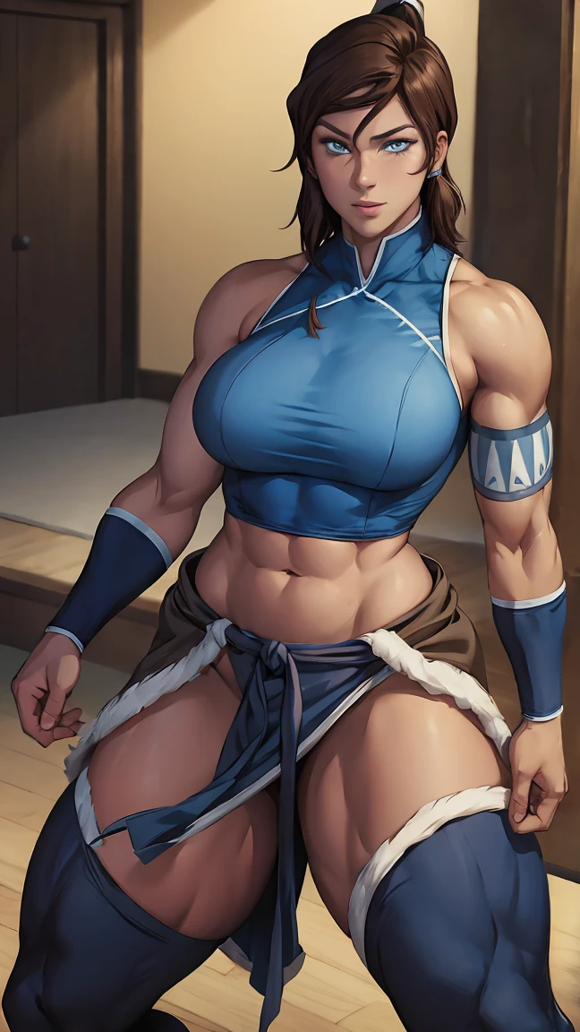 muscle woman korra