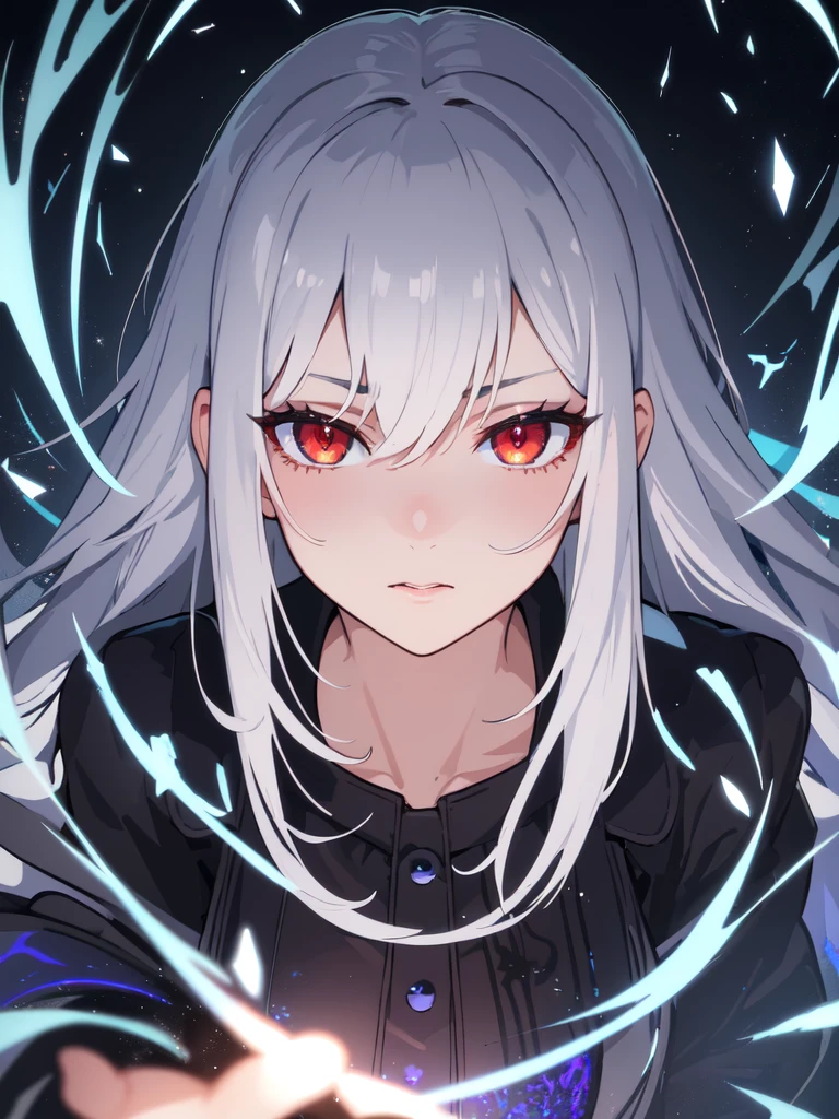 Beautiful face,Akame,white hair,vomit blood,Crying and laughter,light skinned,Written eyes